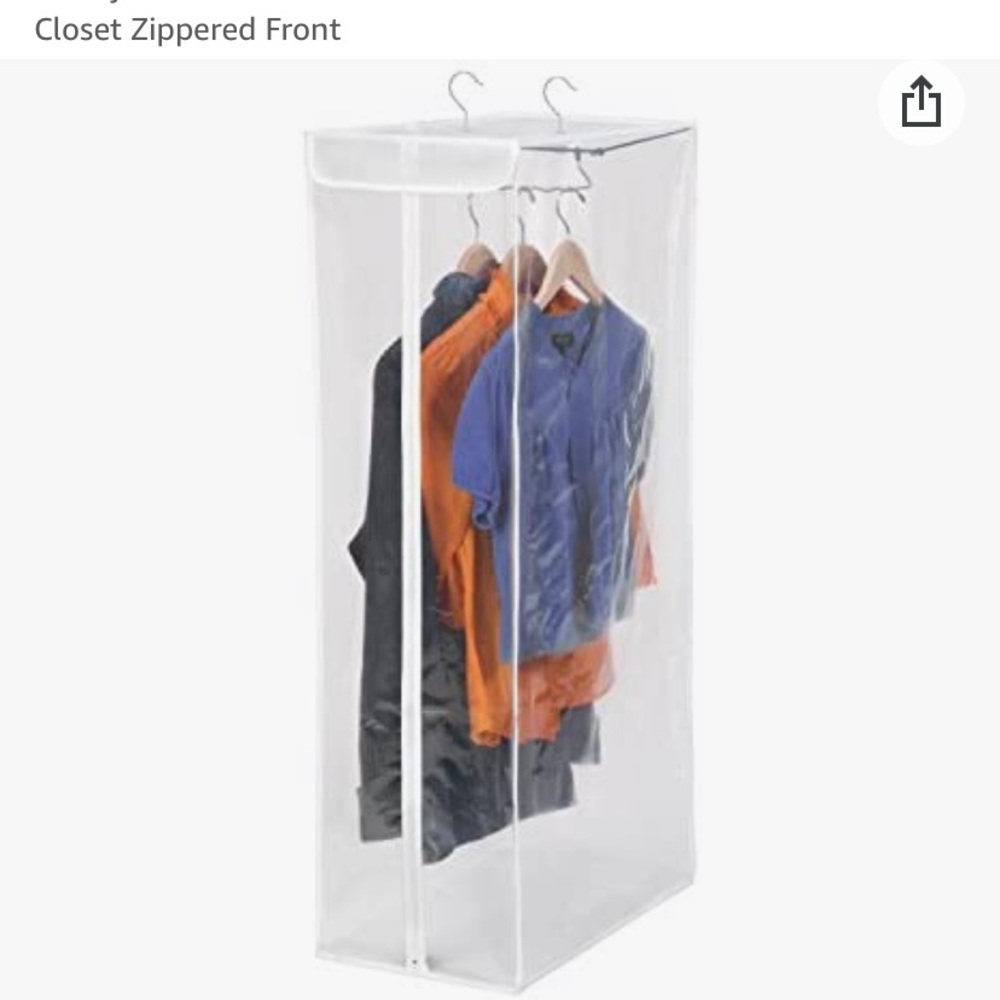 Hanging garment bags